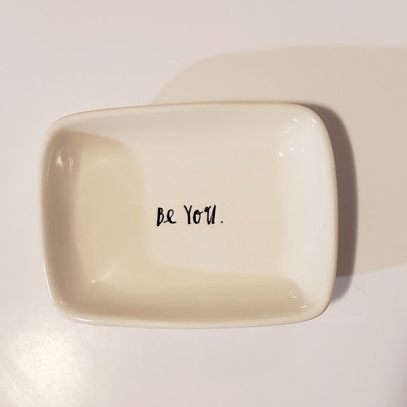 Rae Dunn "Be You" Ceramic Tray - Picture 2 of 4